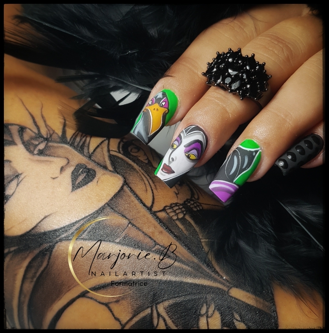 Nail Art Personnages
